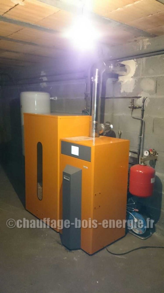Chaudière a nettoyage automatique 15Kw Marque Ekopower